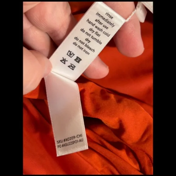 Andie Swim The Luzon Halter Eco Nylon One Piece Swimsuit Chili Pepper Size M NWT One Pieces